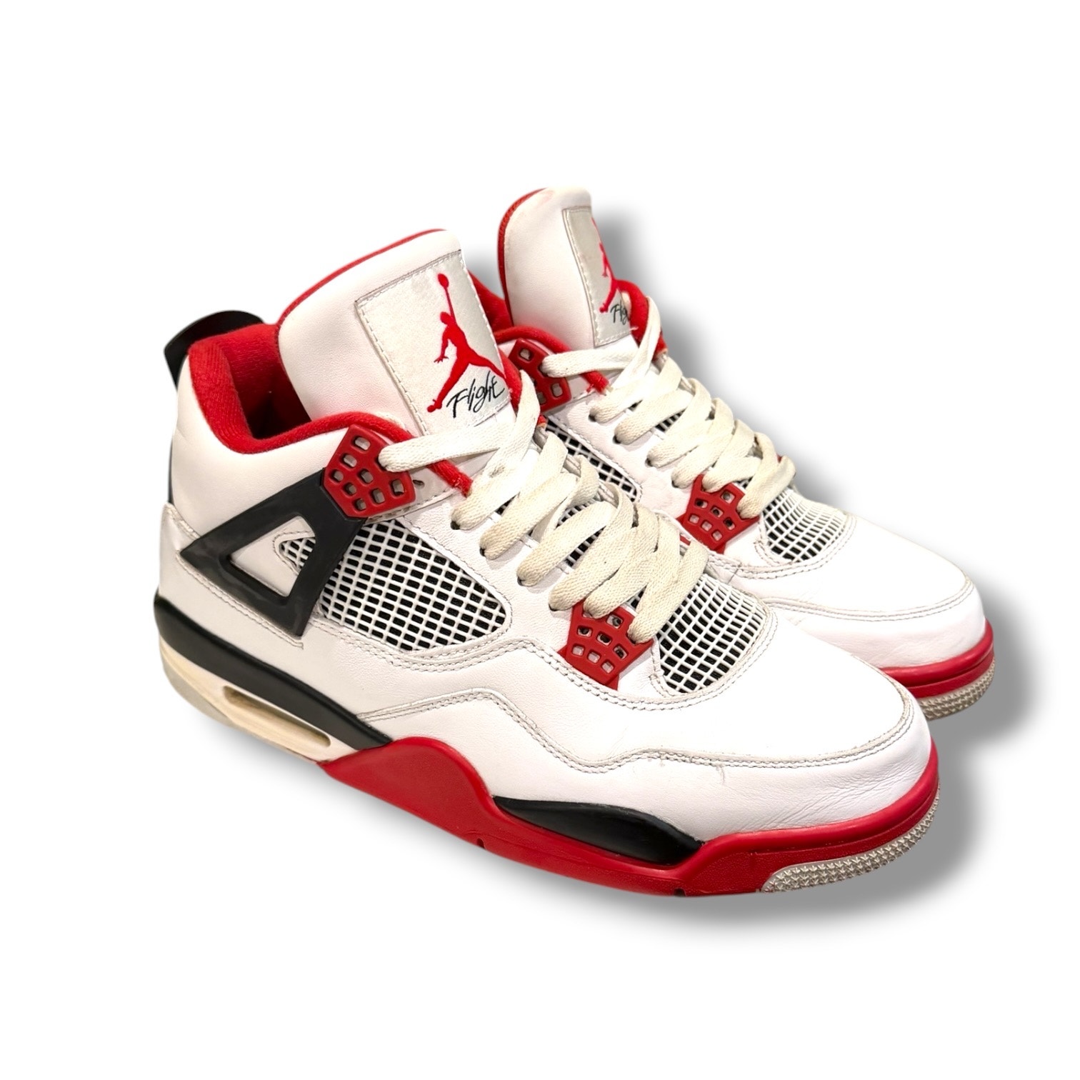 Size 10m  Air Jordan 4 Fire Red  Preowned